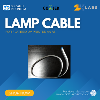 ZKLabs UV Lamp Cable for Flatbed UV Printer A4 A3